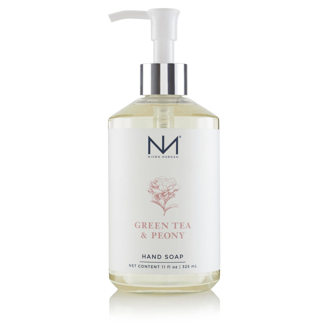 Green Tea & Peony Hand Soap Body Care Niven Morgan 