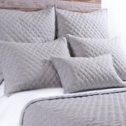 Hampton Twin Coverlet Bedding Style Pom Pom at Home Flax 