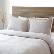 Harbour Queen Matelasse Bedding Style Pom Pom at Home Taupe 