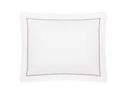 Hatch Boudoir Sham Bedding Style Matouk Redberry 