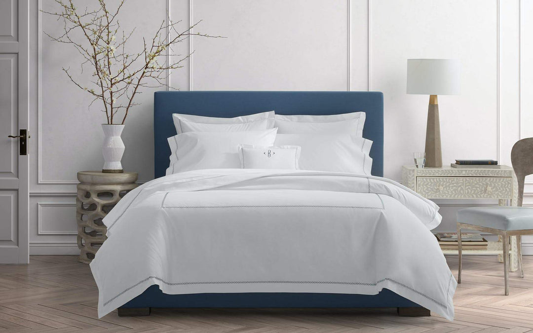 Hatch Full/Queen Duvet Cover Bedding Style Matouk 