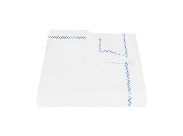 Hatch Full/Queen Duvet Cover Bedding Style Matouk Sky 
