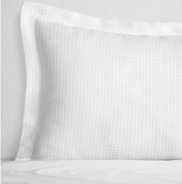 Hatteras Boudoir Sham Bedding Style Sferra White 