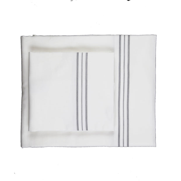 Bedding Style - Hem Stripe King Pillowcases - Pair