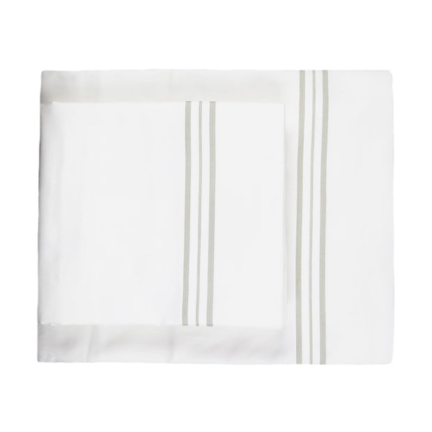Bedding Style - Hem Stripe Queen Pillowcases - Pair