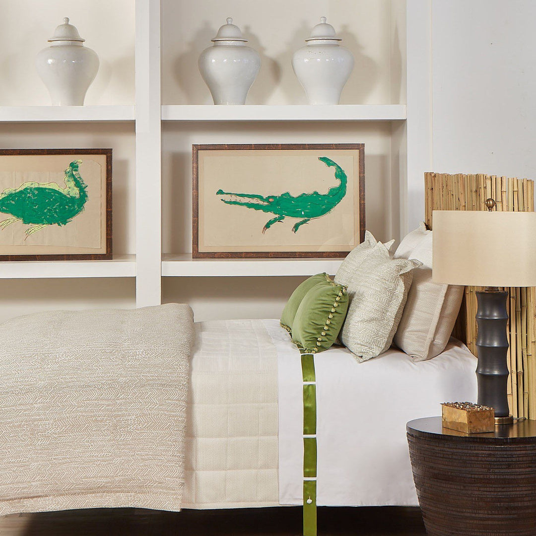 Bedding Style - Herringbone King Duvet Set