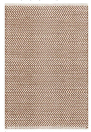 Herringbone Woven Cotton Rug 2x3 Rugs Dash and Albert Stone 