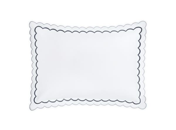 India Standard Sham Bedding Style Matouk Charcoal 