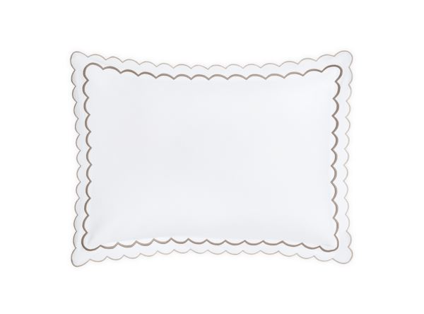 India Standard Sham Bedding Style Matouk Driftwood 