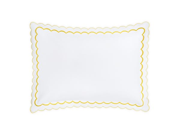 India Standard Sham Bedding Style Matouk Lemon 
