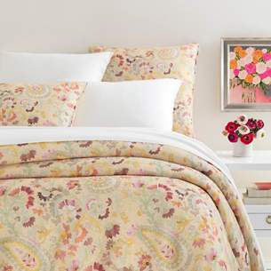 Bedding Style - Ines Linen Full/Queen Duvet Cover