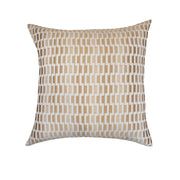 Ingot 22" Pillow Bedding Style Ann Gish Gold 