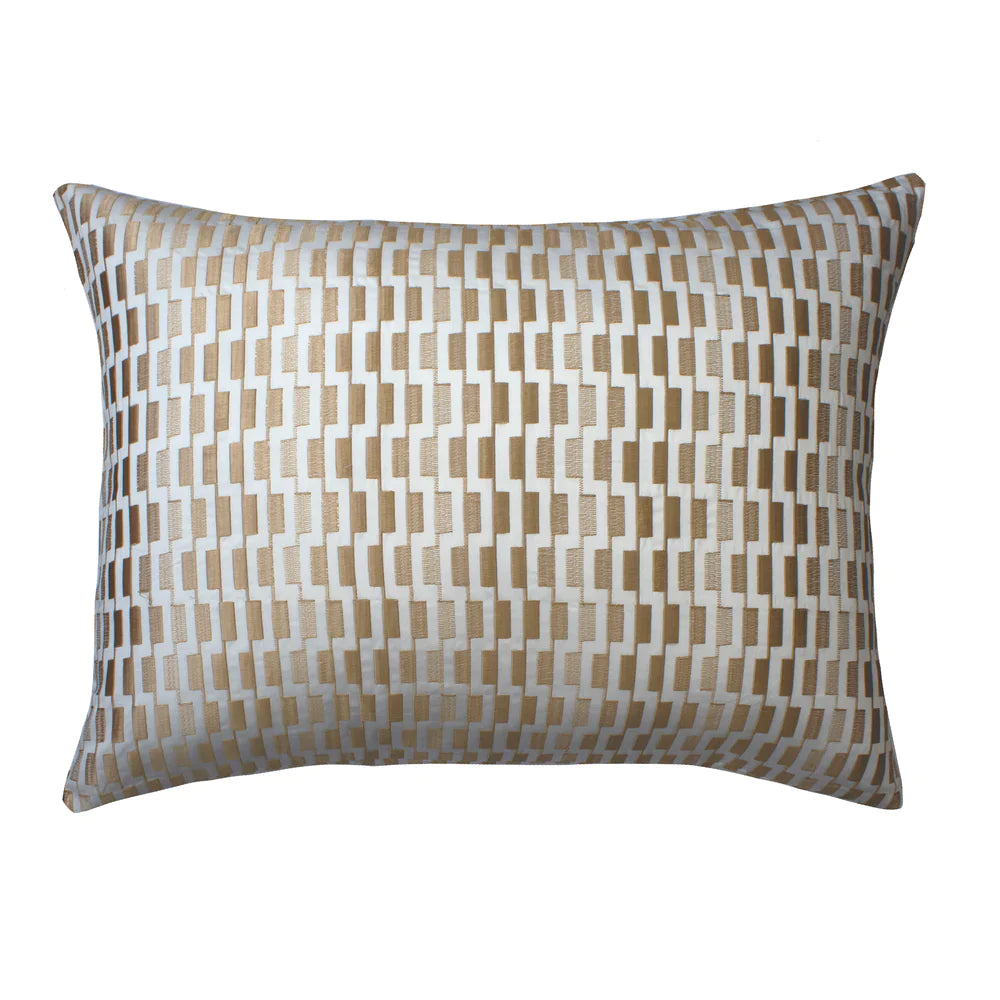 Ingot Standard Sham Bedding Style Ann Gish Gold 