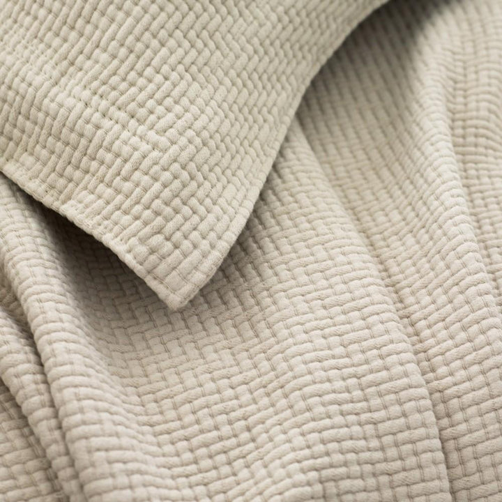 Interlaken Matelasse Twin Coverlet Bedding Style Pine Cone Hill 