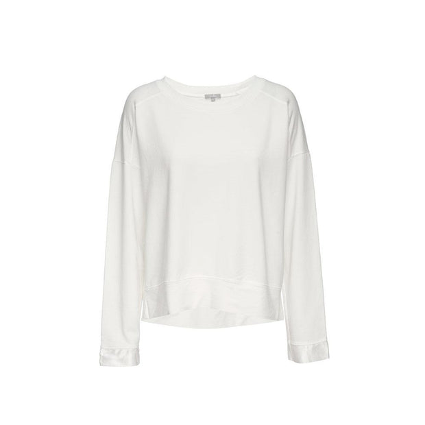 Izzy Sweatshirt - Large Loungewear PJ Harlow Pearl 