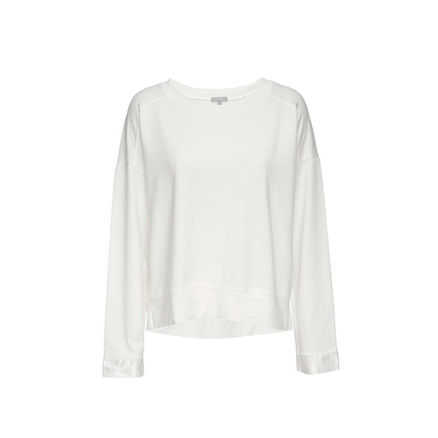 Izzy Sweatshirt - Medium Loungewear PJ Harlow Pearl 