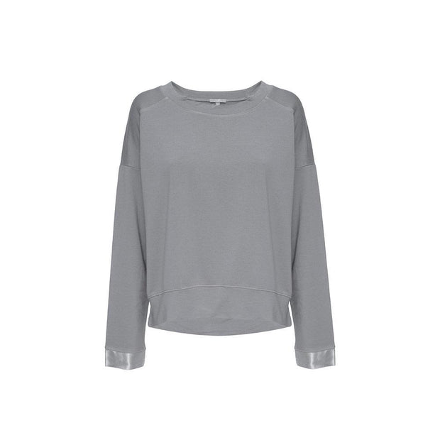 Izzy Sweatshirt - Medium Loungewear PJ Harlow Silver 