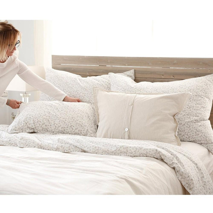 June Standard Sham Bedding Style Pom Pom at Home 