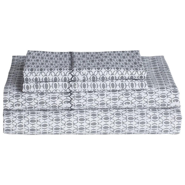 Kama Organic Full/Queen Sheet Set Bedding Style John Robshaw 