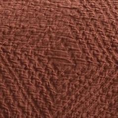 Kerala Matelasse Queen Coverlet Bedding Style Pine Cone Hill Spice 