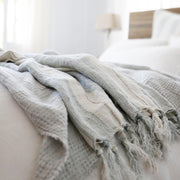 Laguna King Blanket Bedding Style Pom Pom at Home 