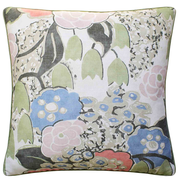 Laura 22" Pillow Decorative Pillow Ryan Studio Blush Green 