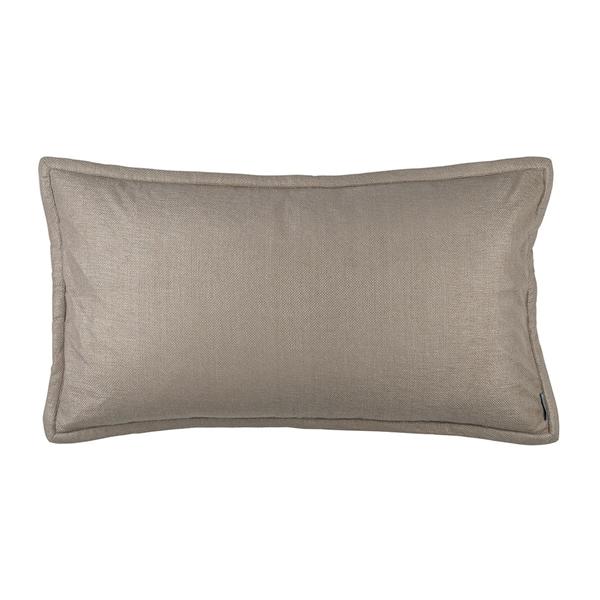 Laurie Solid King Pillow Bedding Style Lili Alessandra Stone 