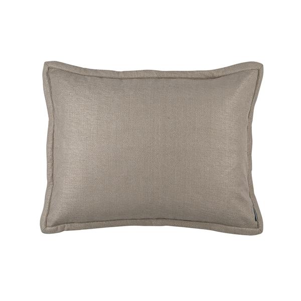Laurie Solid Standard Pillow Bedding Style Lili Alessandra Stone 