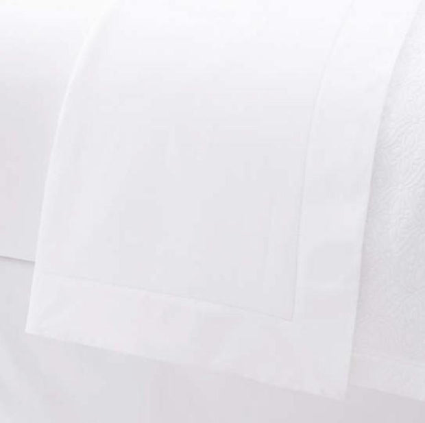 Lia King Fitted Sheet Bedding Style Pine Cone Hill White 