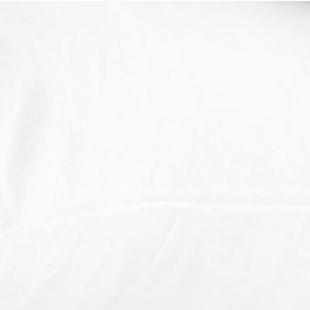 Linen Cal King Sheet Set Bedding Style Pom Pom at Home White 