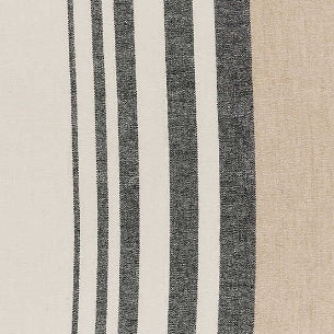 Linen Chenille Stripe Full/Queen Duvet Cover Pine Cone Hill 