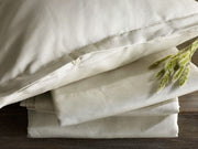 Linen Plus Purists F/Q Flat Sheet Bedding Style SDH 