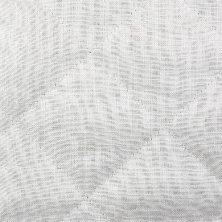 Bedding Style - Linen Quilted Euro Sham
