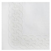 Links Queen Flat Sheet Bedding Style Home Treasures White 