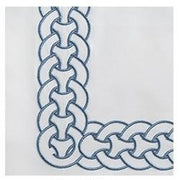 Links Standard Pillowcase- Pair Bedding Style Home Treasures Slate Blue 