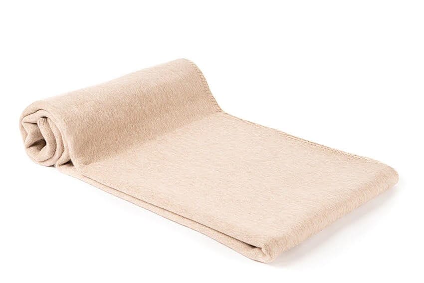 Livorno Queen Blanket Blanket Linen Way Beige 