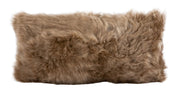 Longwool Sheepskin 11x22 Cushion Fibre Butterscotch 