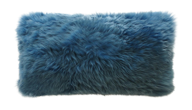 Longwool Sheepskin 11x22 Cushion Fibre Delft 