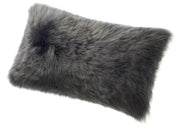 Longwool Sheepskin 20x20 Cushion Fibre Steel 