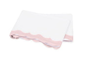 Lorelei King Flat Sheet Bedding Style Matouk Pink 