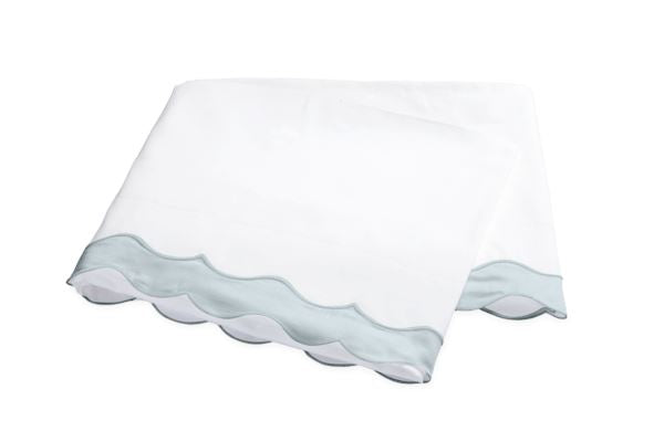 Lorelei King Flat Sheet Bedding Style Matouk Pool 