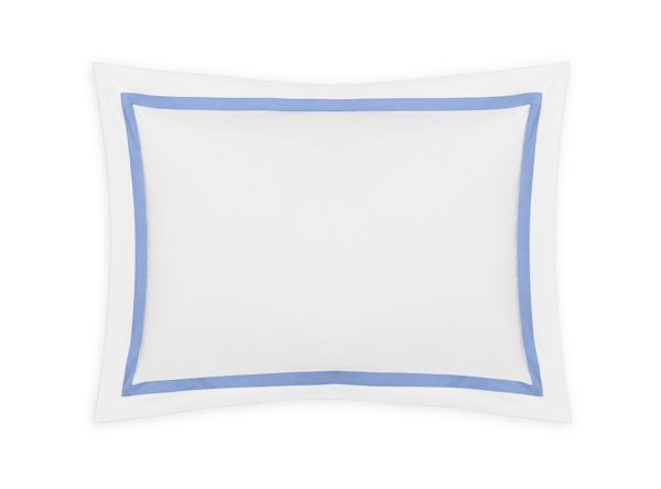 Lowell Boudoir Sham Bedding Style Matouk Azure 