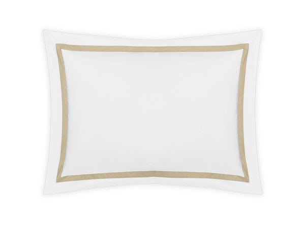 Lowell Boudoir Sham Bedding Style Matouk Champagne 