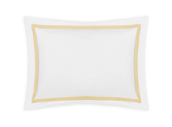 Lowell Boudoir Sham Bedding Style Matouk Honey 