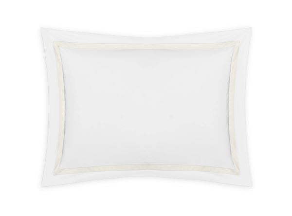 Lowell Boudoir Sham Bedding Style Matouk Ivory 