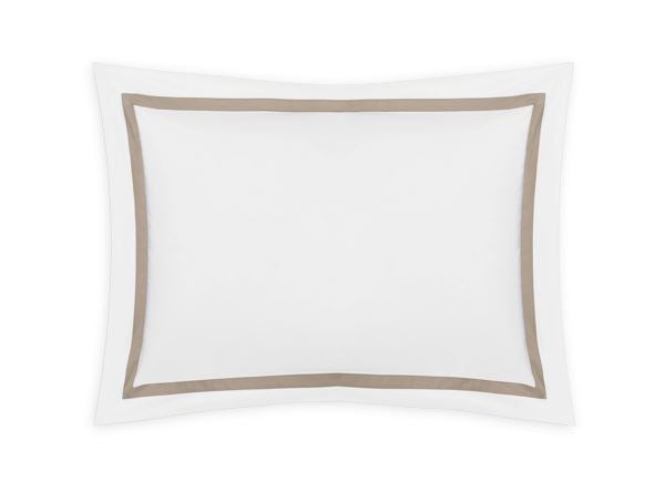 Lowell Boudoir Sham Bedding Style Matouk Khaki 