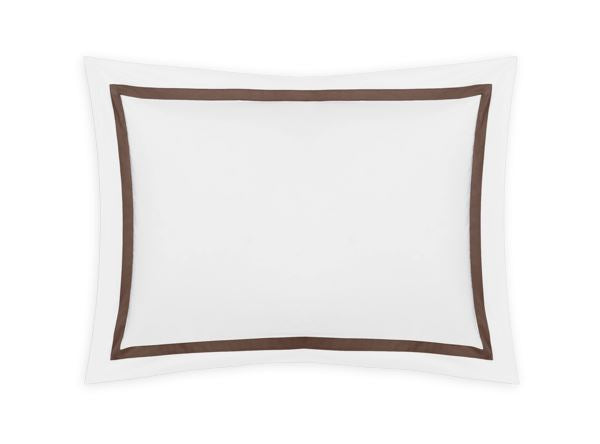 Lowell Boudoir Sham Bedding Style Matouk Mocha 