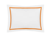 Lowell Euro Sham Bedding Style Matouk Tangerine 