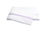 Lowell Full/Queen Flat Sheet Bedding Style Matouk Violet 