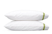 Lowell King Pillowcase-Single Bedding Style Matouk Grass 